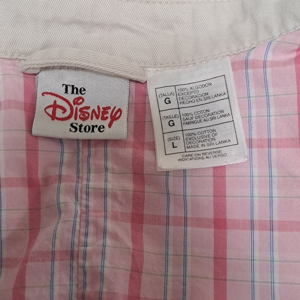 Disney Vintage Cream Utility Jacket with Eeyore Embroidered Detail Size Large - Picture 8 of 14